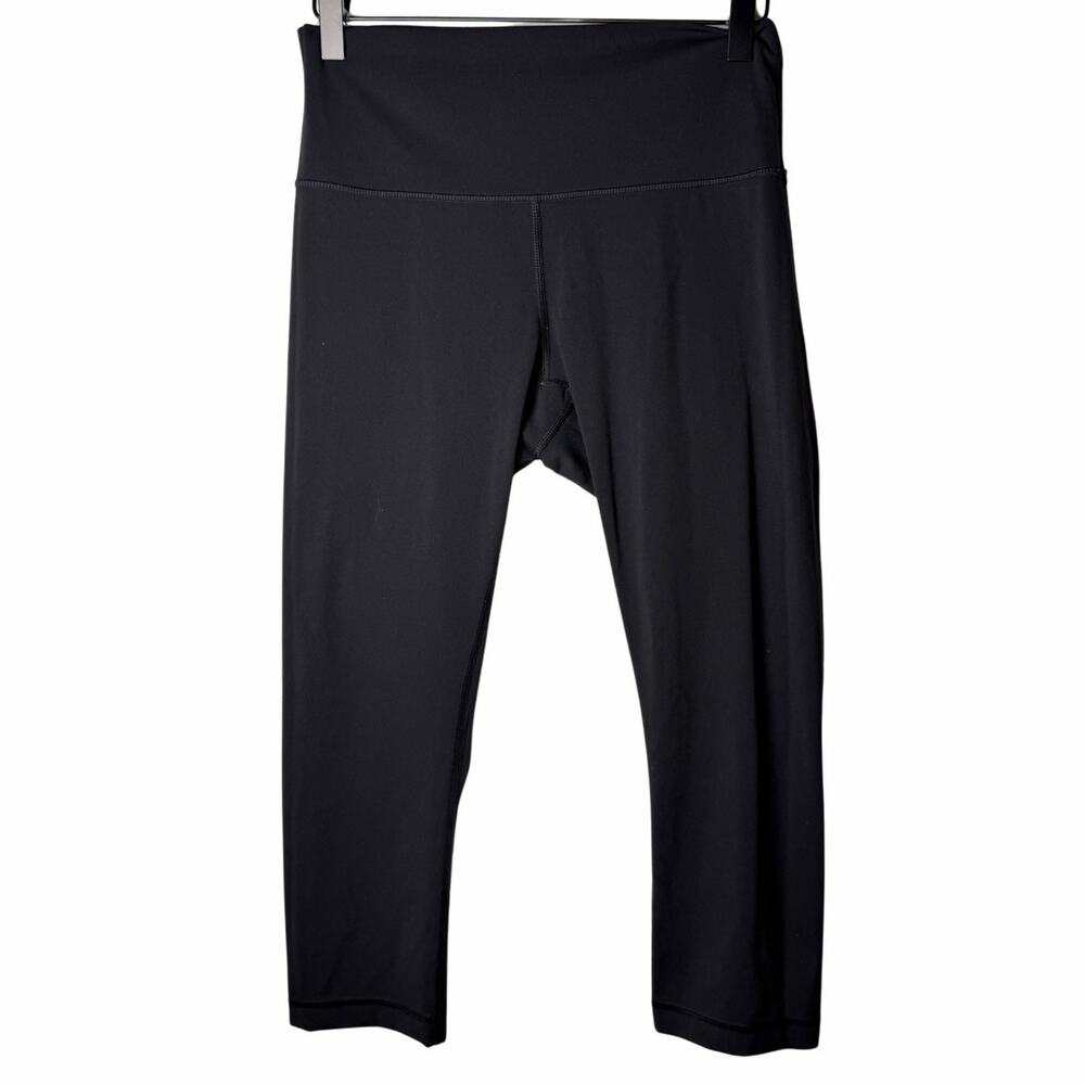 Lululemon Wunder Under Luxtreme 21" Crop Leggings Black High Rise size 8
